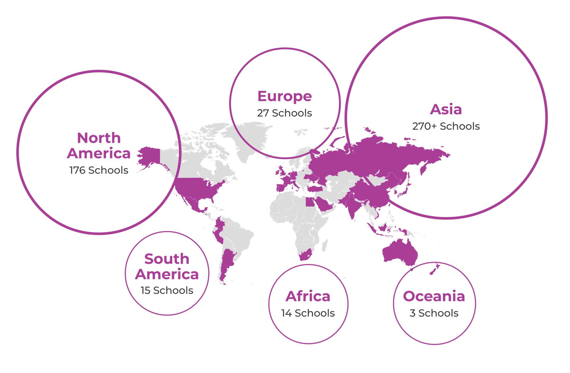 Map of all the participating schools and countries at Model G20 (834px)