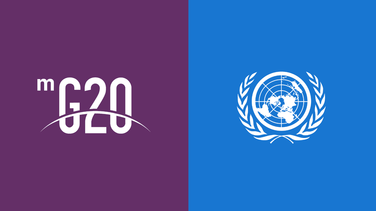Side by side comparison of the Model G20 and Model UN logos