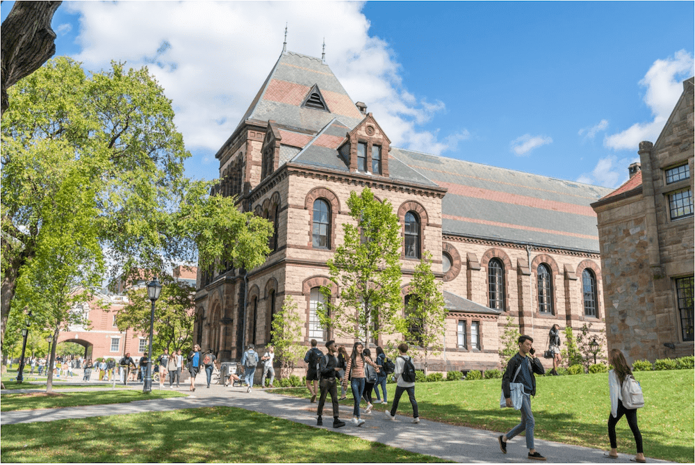 Sayles Hall on the campus of Brown University